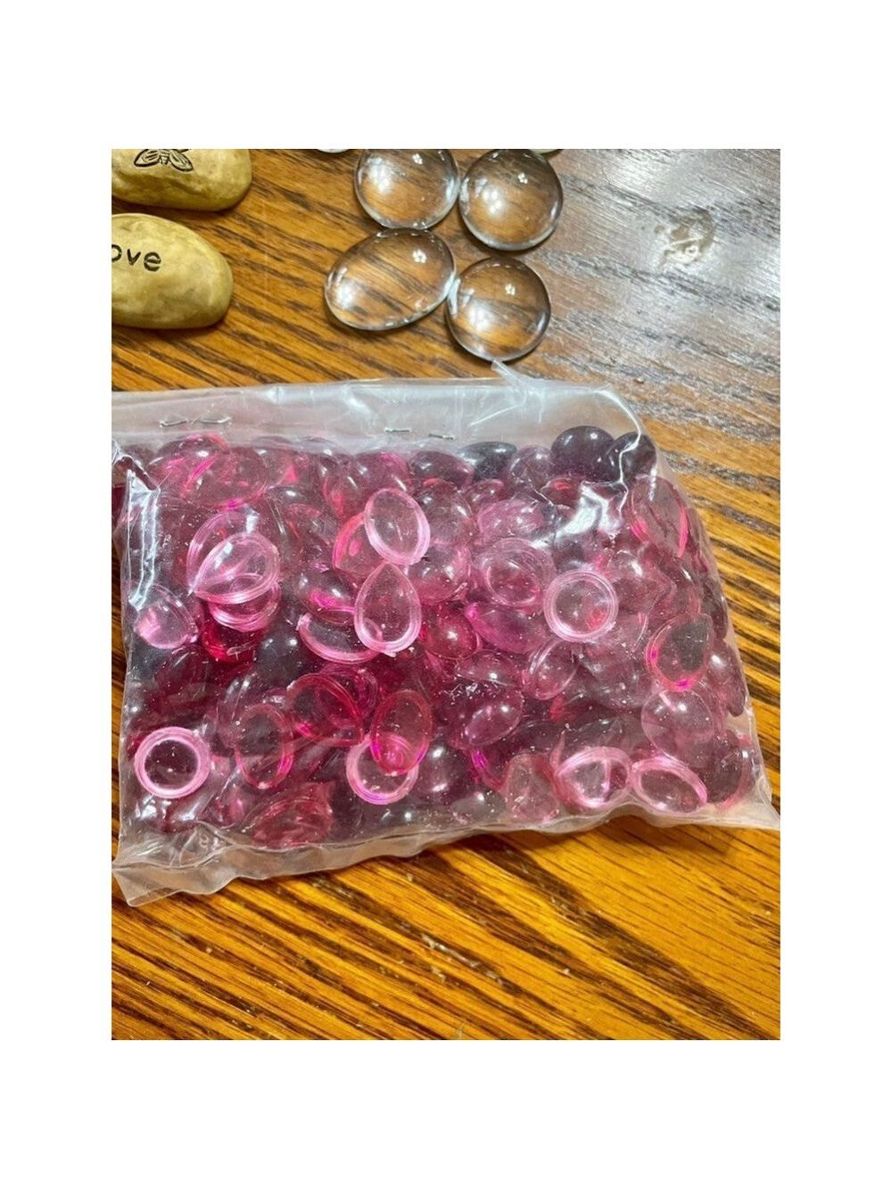 Plastic Stones For Crafts Projects Bundle - Picture 2 of 8